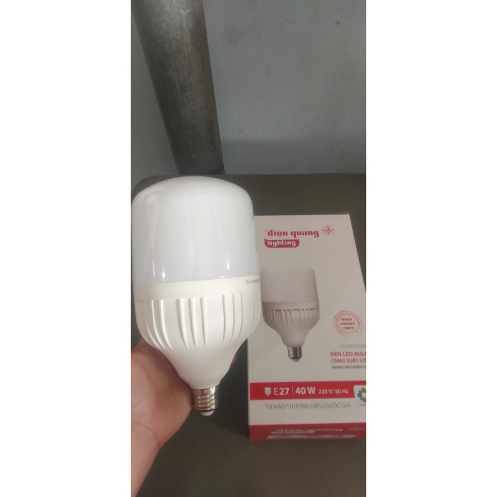 Bóng đèn led  điện quang siêu sáng cao cấp công suất lớn 50w,40w. siêu tiết kiệm điện chống cháy nổ hàng chính hãng