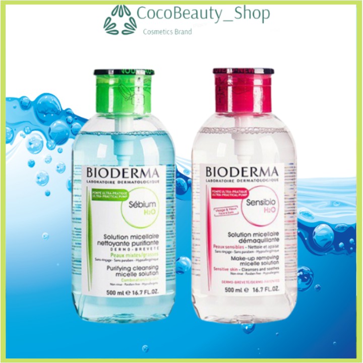 Nước Tẩy Trang Bioderma Senbio 500ml[CHUẨN PHÁP]