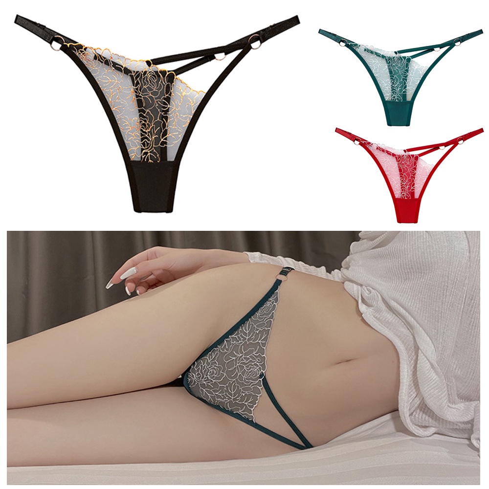 Quần Lót Nữ Thêu Hoa ZD020#Quần Lót cotton Không Đường May Lưng Thấp Thoáng Khí Cỡ Lớn 2271