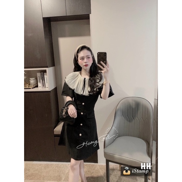 Váy cổ đắp tiểu thư siêu hot sa