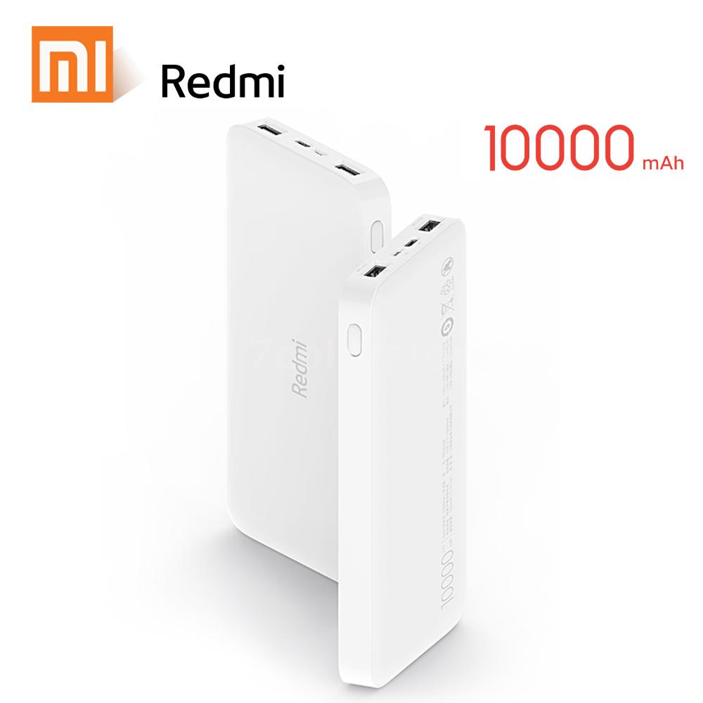 Pin Sạc Dự Phòng Xiaomi Redmi 10000mAh Sạc Nhanh 10W 2 Đầu Vào Công Suất 37W - Bảo Hành Chính Hãng DGW 6 Tháng