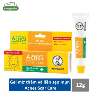 Gel mờ vết thâm và liền sẹo Acnes Scar Care 12g