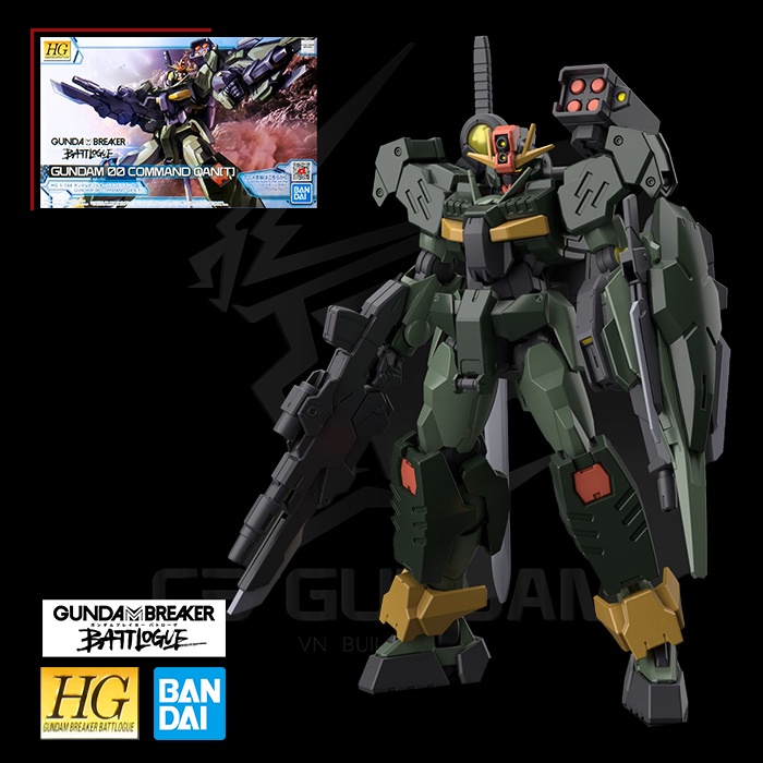 [BANDAI] HG 006 1/144 GUNDAM 00 COMMAND QAN[T] QANT BREAKER BATTLOGUE HGBB MÔ HÌNH ĐỒ CHƠI LẮP RÁP GUNPLA NHẬT BẢN CHÍNH