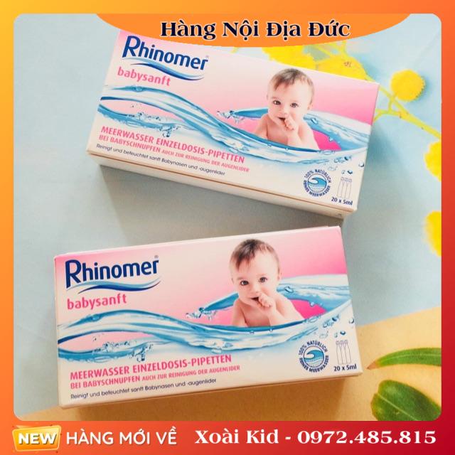 Nước muối kháng viêm Rhinomer của Đức