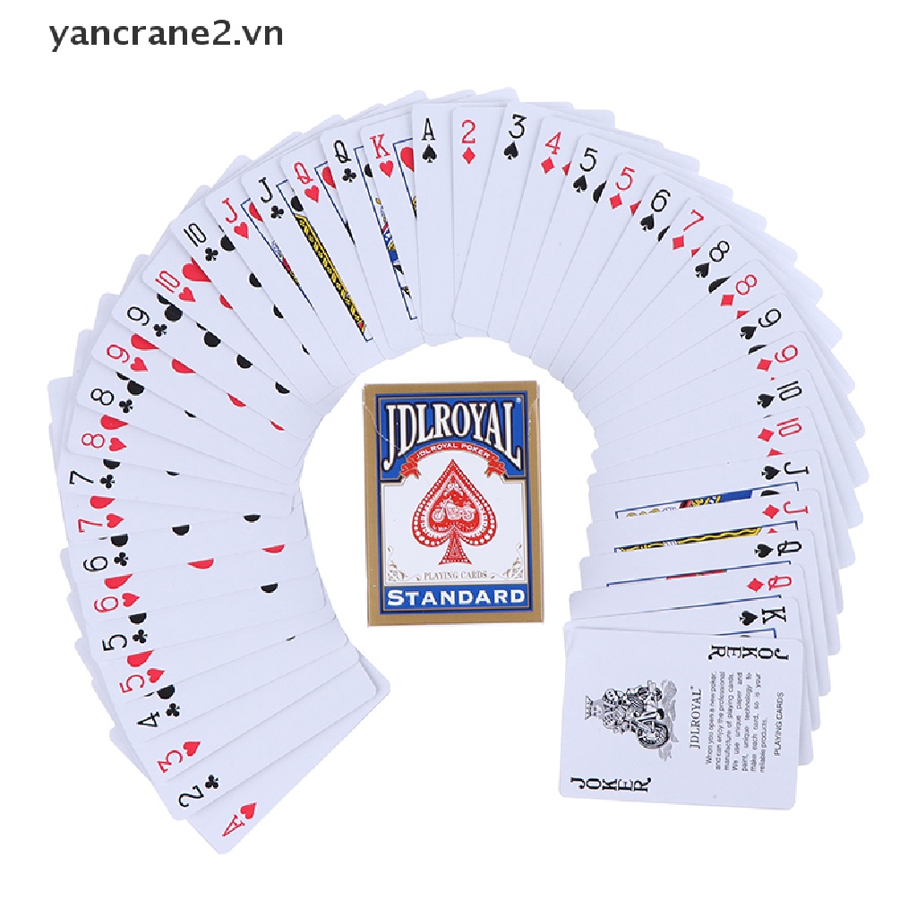 Bộ Bài Poker Thác Nước Vô Hình Dùng Làm Ảo Thuật