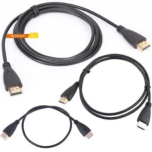 Cáp HDMI V1.4 1080P tốc độ cao dài 3/5/7/10ft cho HD TV LCD máy chiếu tiện dụng