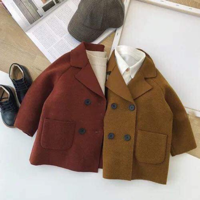 Áo khoắc nam chất dạ len