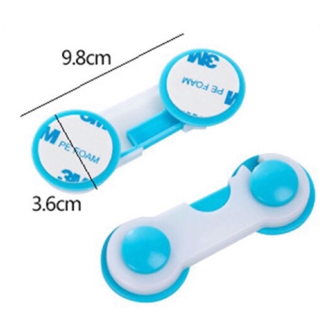 【HSU】Khóa dán an toàn cửa tủ lạnh / tủ quần áo cho trẻ em