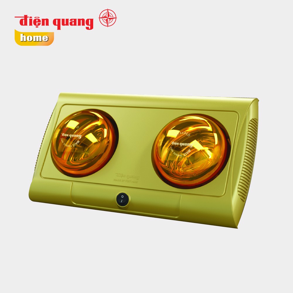 Đèn Sưởi Nhà Tắm Hồng Ngoại Điện Quang, Làm Nóng Nhanh, Chống Chói, Chống Nổ ĐQ IHL02550 550W