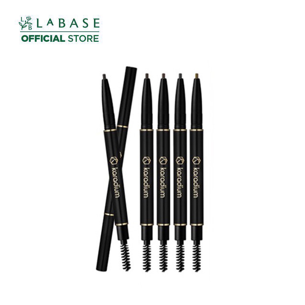 Chì kẻ mày nét mảnh Karadium Flat Eyebrow Pencil