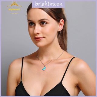 Dây Chuyền Hình Bướm Màu Xanh Lam Xinh Xắn Dành Cho Nữ