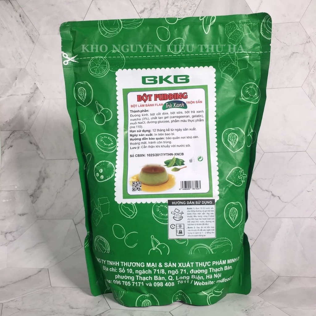 Bột pudding BKB các vị  1kg/gói