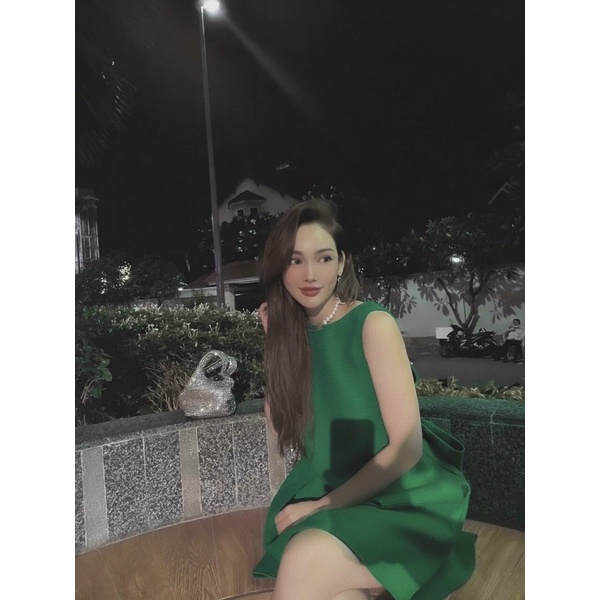 ➖Đầm suông baby doll nơ lưng xinh xỉu ạ 🍃