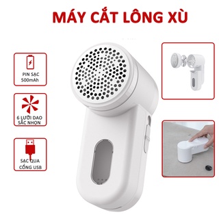 Máy cắt lông xù quần áo mini pin sạc điện dụng cụ cắt tỉa hút xơ lông chỉ thừa Máy cắt xơ vải loại bỏ xù lông