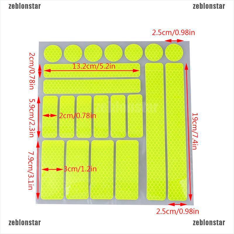 ❤star Băng keo phản quang dán xe đạp yiwuyuan ▲▲
