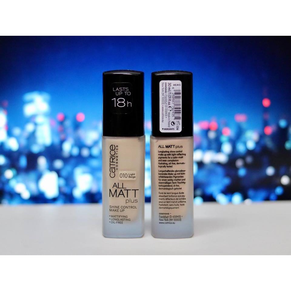 (Nội địa Đức)Kem nền Cartrice All matte Plus