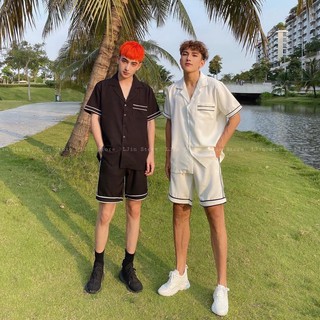 Set sơ mi nam cổ vest