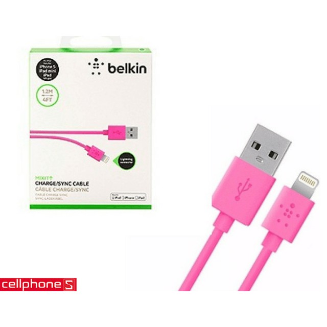 Cáp Belkin MIXIT Lightning MFI 1.2M (F8J023bt04)