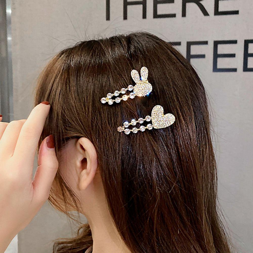 Vanes1 Kẹp Tóc Cô Gái Dễ Thương Trái Tim Trẻ Em Băng Đô|Kẹp Tóc Hình Thỏ Dễ Thương Cho Nữ