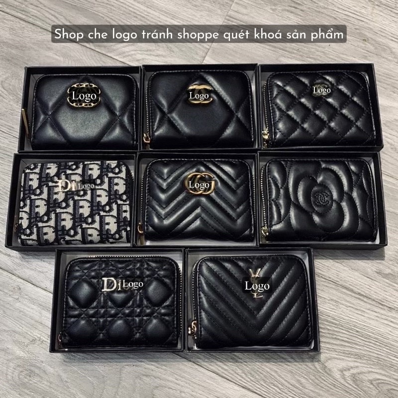 Ví mini nữ, ví da hàng qc các mẫu siêu sang (fullbox)