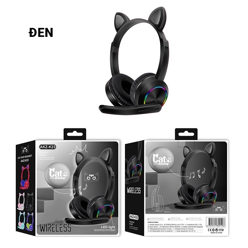 Tai nghe bluetooth WIRELESS AKZ K23