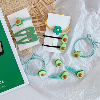 SET KẸP TÓC TRÁI BƠ SIÊU XINH HANA