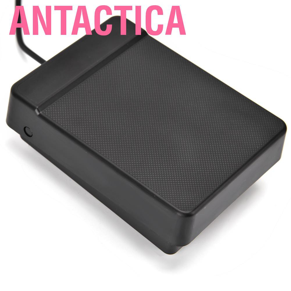 Antactica 3.5 Foot Sustain Single Pedal Controller for Electronic Keyboard Piano