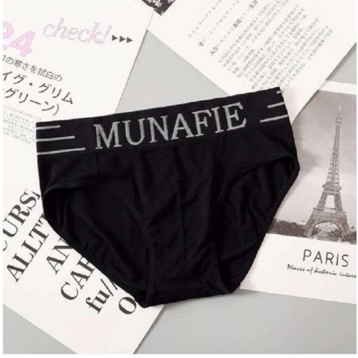 Quần Lót Tam Giác Munafie Co Giãn 4 Chiều Mỗi Quần 1 Túi Zip Sang trọng QC27