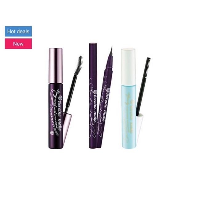 Set 3 sản phẩm makeup KISS ME HEROIN MAKE