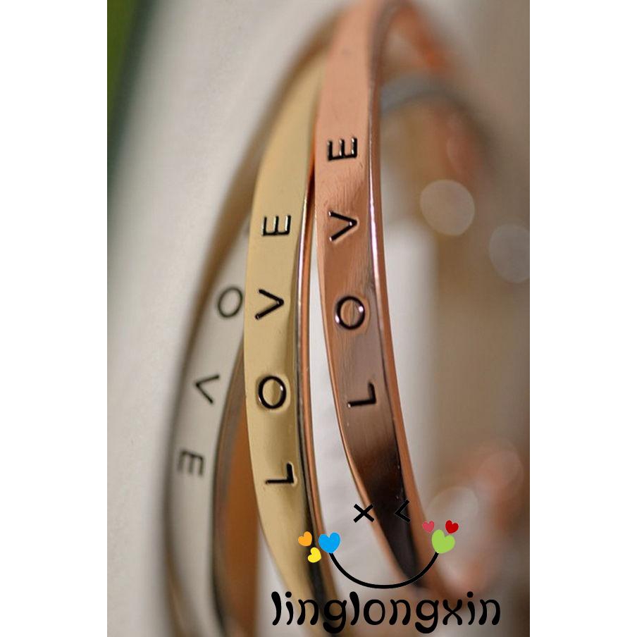 Vòng tay nữ mạ vàng / bạc mặt hình trái tim