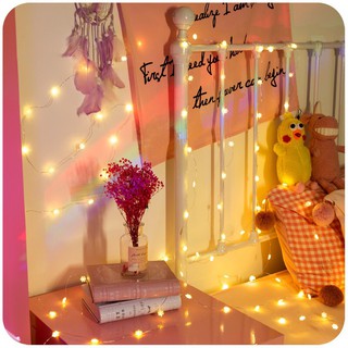 Đèn Ngôi Sao Xài Pin Dùng Để Trang trí Loại 2m