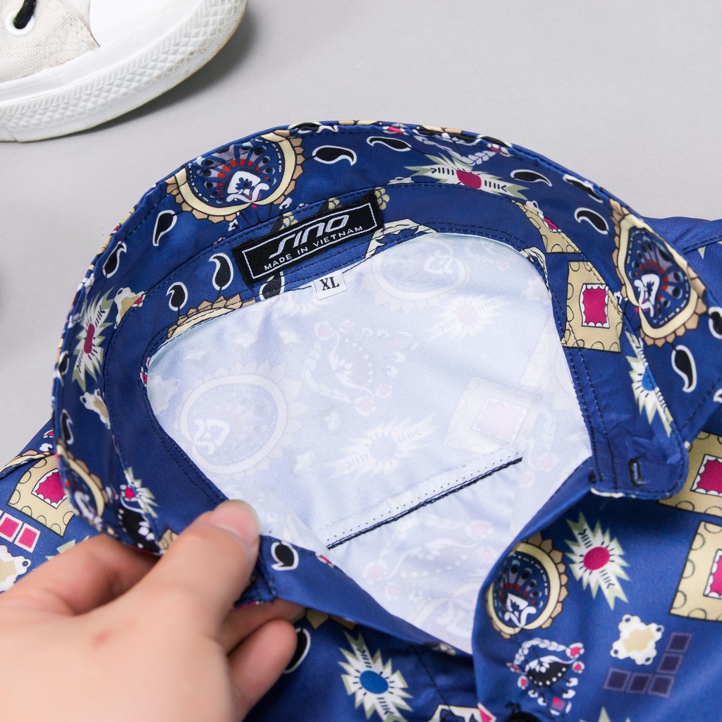 (TRỢ GIÁ) Áo Sơ Mi Hàn Quốc Cao Cấp Mác Thêu SM00002 | BigBuy360 - bigbuy360.vn