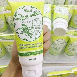 Sữa rửa mặt cám gạo RICE MILK THÁI LAN 180ml