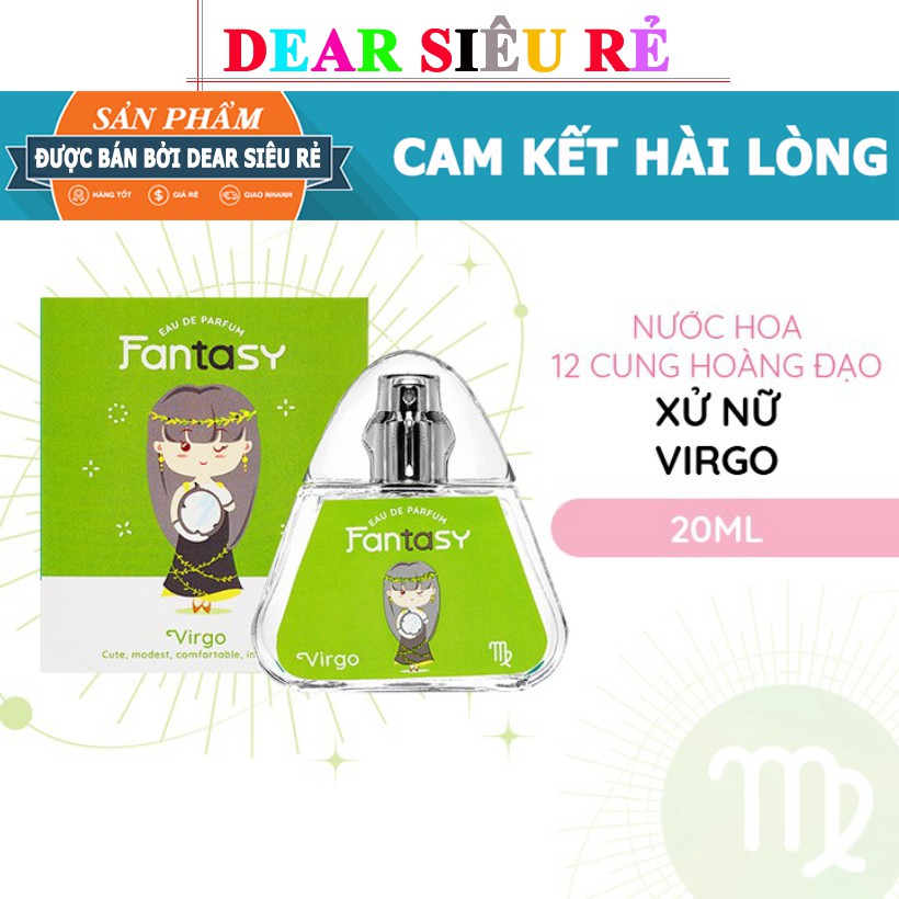 Nước Hoa Fantasy 12 Cung Hoàng Đạo Xử Nữ - Virgo 20 ml