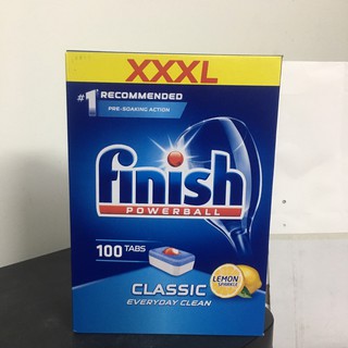 Viên rửa chén bát Finish Classic 100 viên Finish NK EU