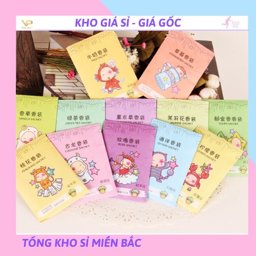 [❌GIÁ SỈ❌] Túi Thơm Mini 12 Cung Hoàng Đạo Chống Mốc Để Tủ Quần Áo 88060