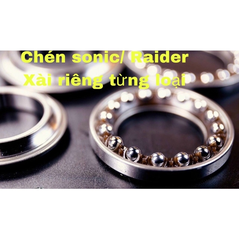 Bộ chén cổ bi tròn CRG dành cho tất cả các loại xe thông dụng 155cc trở xuốn HONDA YAMAHA RAIDER SONIC