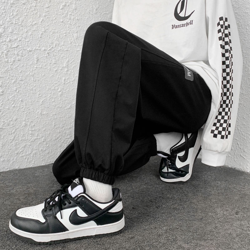 Quần Dài Thể Thao Nam Màu Đen