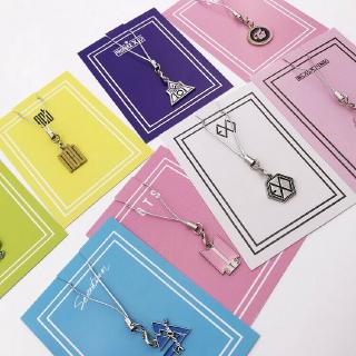 Dây chuyền mặt biểu tượng các nhóm nhạc Hàn Quốc EXO GOT7 Blackpink BTS đẹp mắt