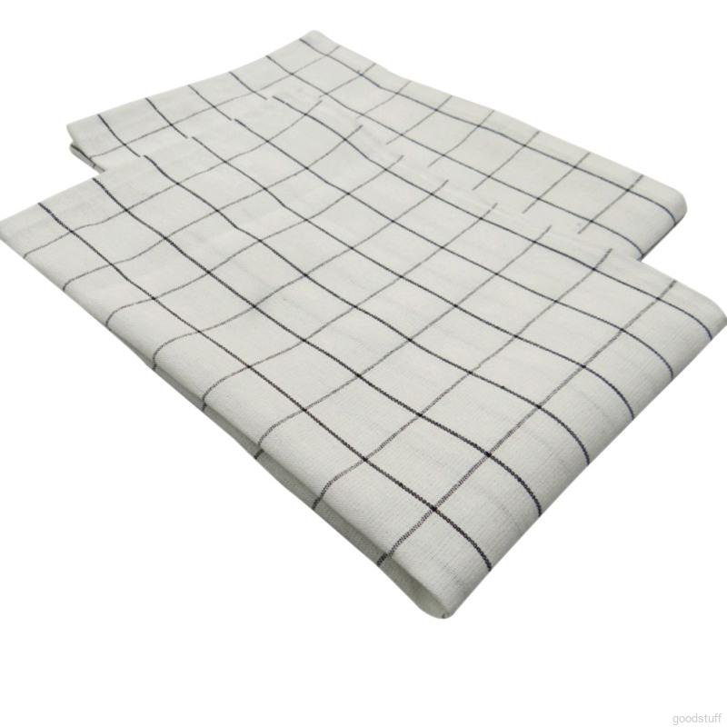 Set 2 Khăn Lau 100% Cotton In Họa Tiết Xinh Xắn
