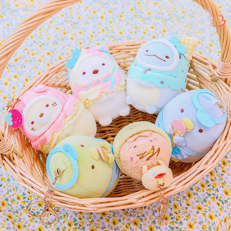 Pack Random, Túi Mù Ngẫu Nhiên Móc Khoá Sumikko Gurashi Dễ Thương [6 mẫu để lựa ch