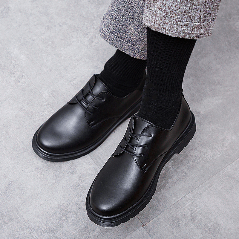 Giày da nam công sở màu đen trang trọng size 35-46 47