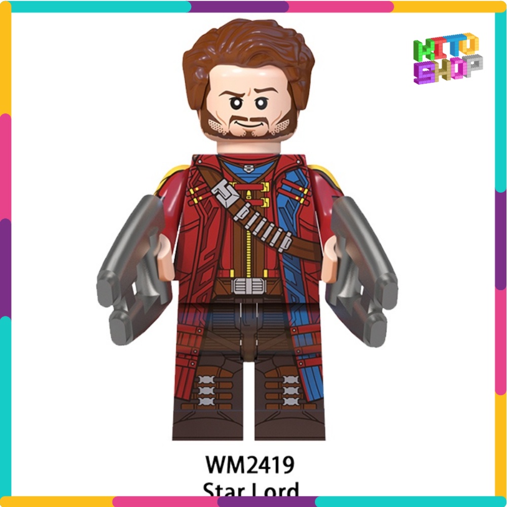 Minifigures Xếp Hình Lắp Ráp Thor Nhân Vật Mavel Phim Truyện Love And Thunder Tình Yêu Và Sấm Set WM6146