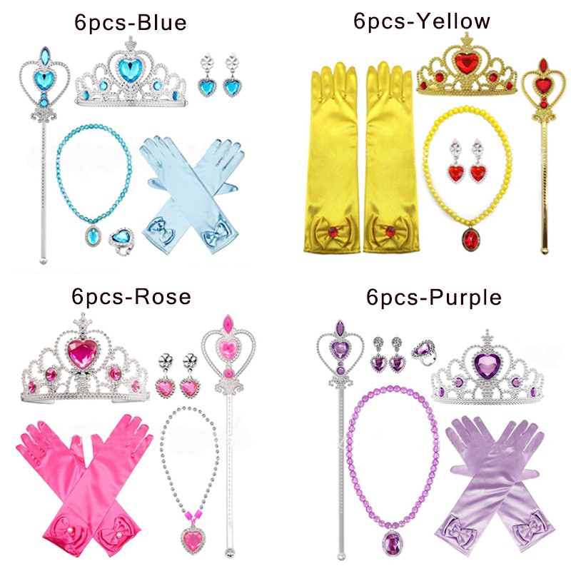 Bộ vương miện công chúa Elsa cho bé gái