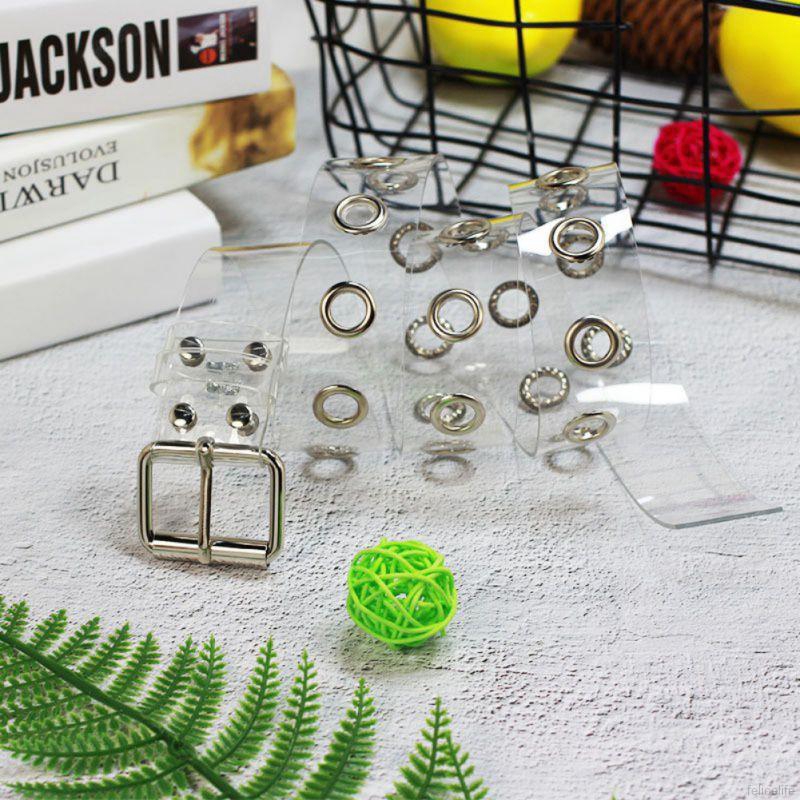 Dây nịt trong suốt bản nhỏ cá tính