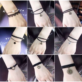Vòng tay choker cá tính nhiều mẫu xinh xắn