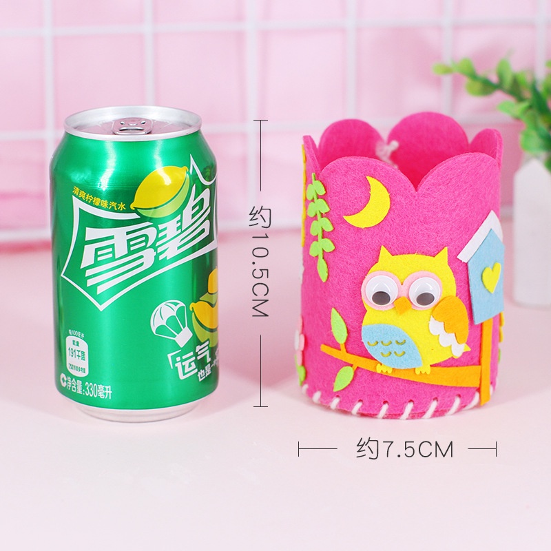 Set tự làm hộp đựng bút thủ công DIY dễ thương cho bé