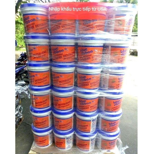 Bột giặt Blue Ribbon 12,7 kg của Mỹ - 0961213337 - không có bọt an toàn cho máy giặt