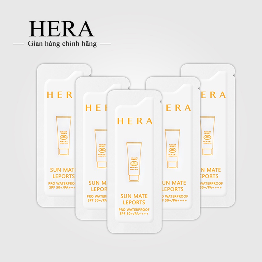 Kem chống nắng Hera Sun Mate Leporst SPF50+/PA++++; Kem chống nắng chống nước Hera