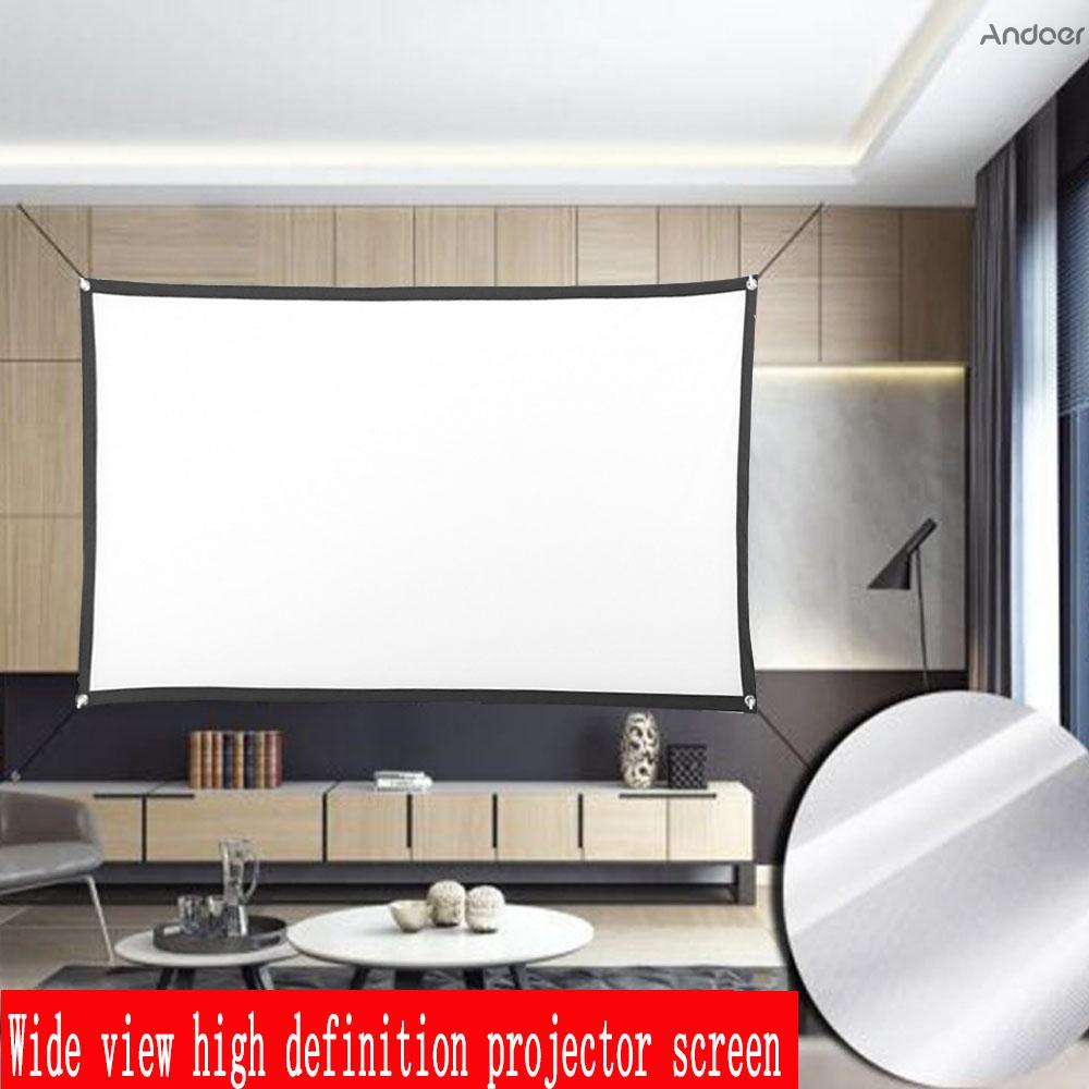 ✧ Màn hình máy chiếu 72inch tỉ lệ 16:9